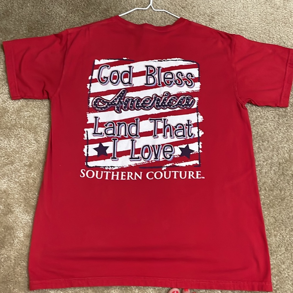 Patriotic Shirt By Southern Couture